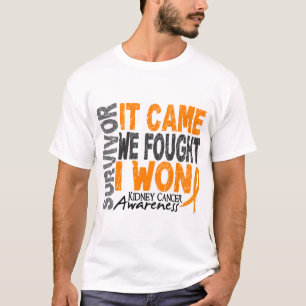 Camiseta El superviviente del cáncer del riñón que vino