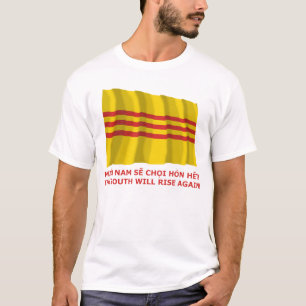 Camiseta ¡El sur subirá otra vez! ¡Vietnam del sur, de q