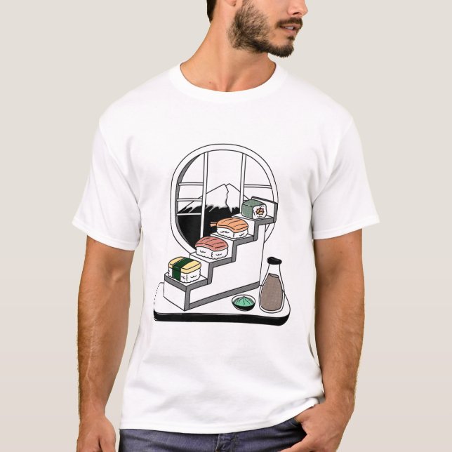 Camiseta El Sushi Bar (Anverso)