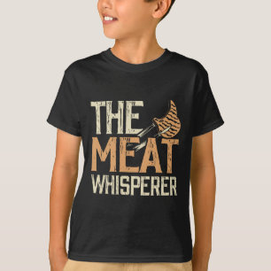 Camiseta El Susurrador de Carne Divertido Parrilla Vintage
