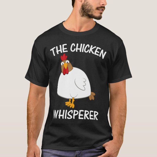 Camiseta El Susurrador de Pollos (Anverso)