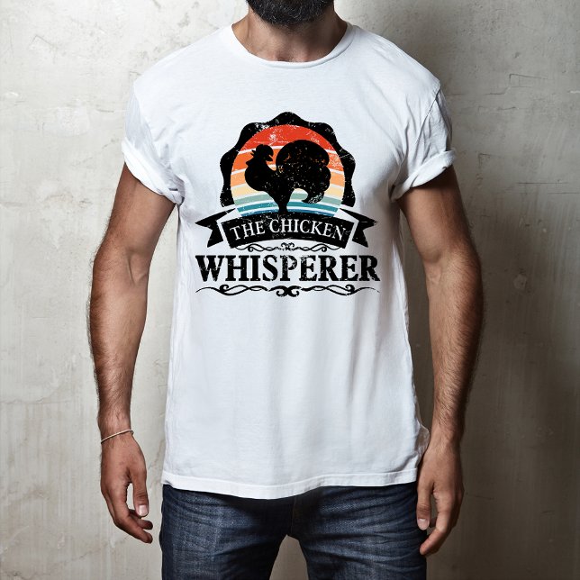 Camiseta El Susurrador de Pollos Divertido (Subido por el creador)