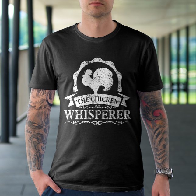 Camiseta El Susurrador de Pollos Divertido (Subido por el creador)