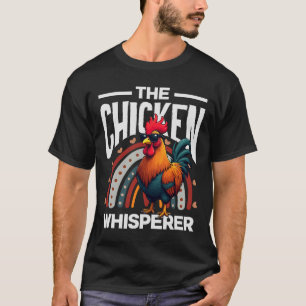 Camiseta El susurrador de pollos gallo genial Sungles arcoí