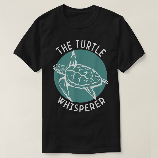 Camiseta El Susurrador de Tortugas Amante de los Animales T (Diseño del anverso)