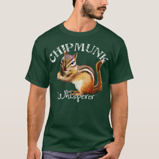 Camiseta El susurro de Chipmunk que amo a los Chipmunks