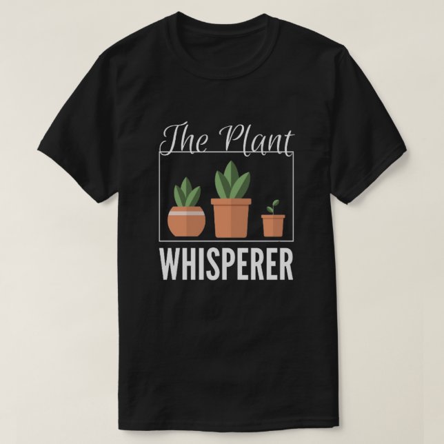 Camiseta El susurro de la planta (Diseño del anverso)