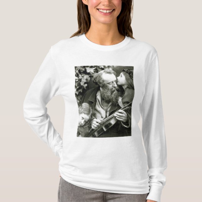Camiseta El susurro del color de rosa (Anverso)