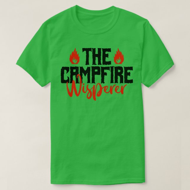 Camiseta El susurro del fuego (Diseño del anverso)