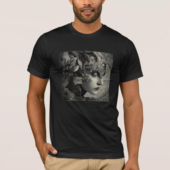 Camiseta El Susurro Seráfico - Bella Artes Gótico (Anverso)