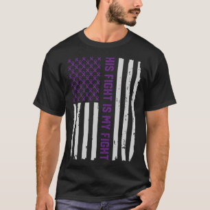Camiseta El suyo lucha - la conciencia Shir de la epilepsia