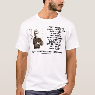 Camiseta El Swami Vivekananda crece al revés del espiritua
