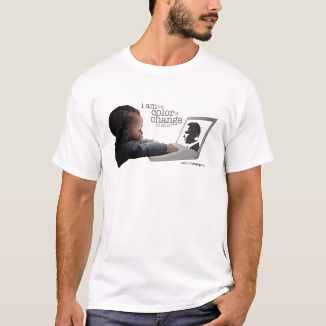 Camiseta El T básico de los hombres (Anverso)