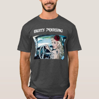 Camiseta El T básico de los hombres anteados de Pontiac