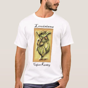 Camiseta El T de los hombres de Cajun Kuntry