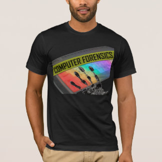 Camiseta El T de los hombres de la medecina legal de