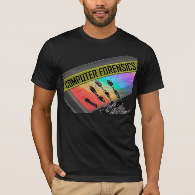 Camiseta El T de los hombres de la medecina legal de (Anverso)