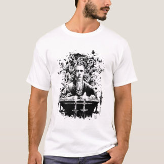 Camiseta El T de los hombres de Lovecraft (colores claros