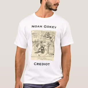 Camiseta El T de los hombres de Noah Gokey - Crediot