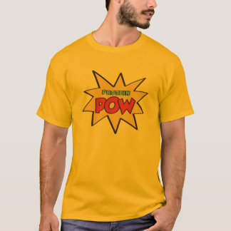 Camiseta El T de los hombres del prisionero de guerra de la