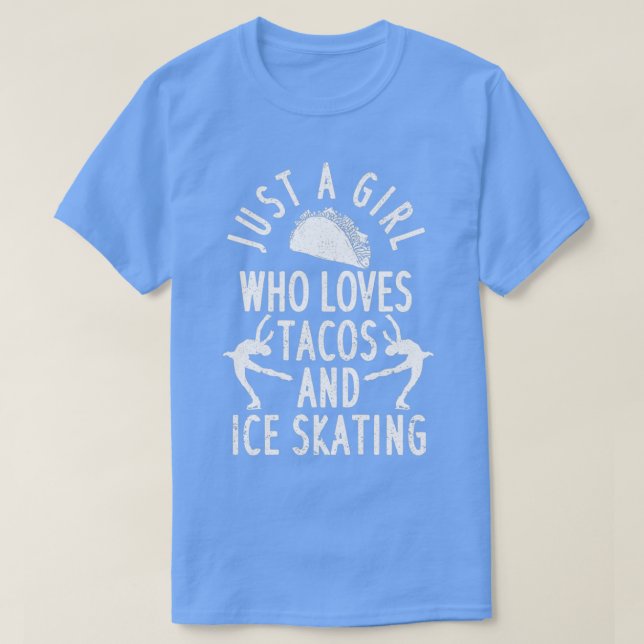 Camiseta El Taco Mexicano Es Solo Un Chica Que Ama Los Taco (Diseño del anverso)