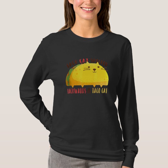 Camiseta El Tacocat Spelling Atrás Es Tacocat Taco Mexicano (Anverso)
