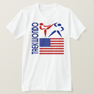 Camiseta El Taekwondo Estados Unidos