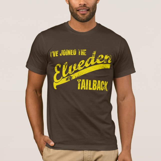 Camiseta El tailback de Elveden (A11) (Anverso)