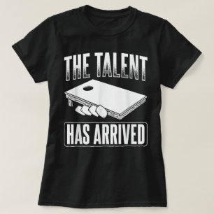Camiseta El Talento Ha Llegado A Bag Bean Cornhole