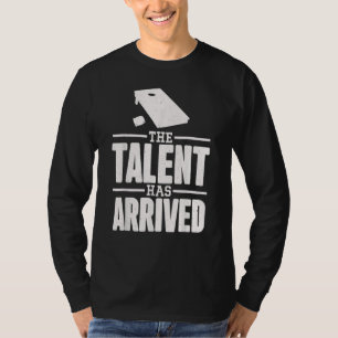 Camiseta El talento ha llegado a Cornhole Men Cornhole Gran