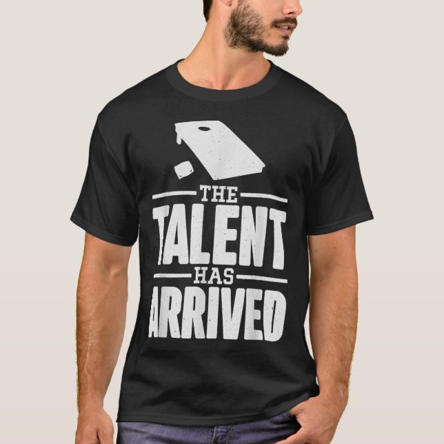 Camiseta El Talento Ha Llegado, Los Hombres Divertidos Corn (Anverso)