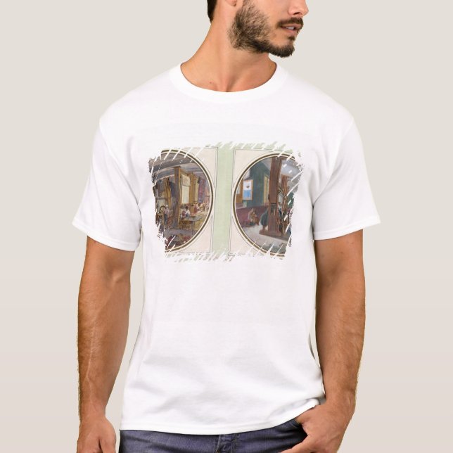 Camiseta El taller de los duendes, 1840 (Anverso)