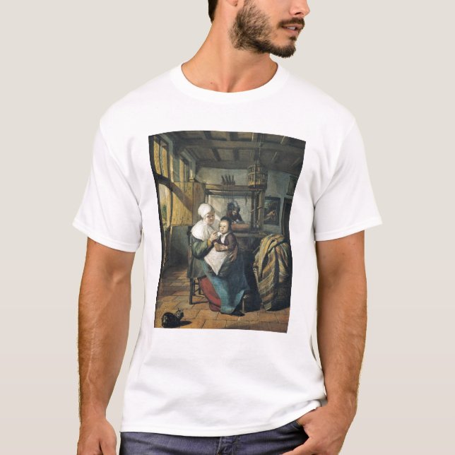 Camiseta El taller del tejedor (Anverso)