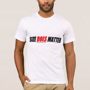 Camiseta El tamaño importa