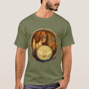 Camiseta El tambor de la sonrisa y la belleza del arte