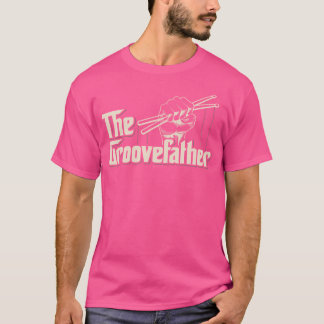 Camiseta El tambor de vintage Groovefather Drumming - Band