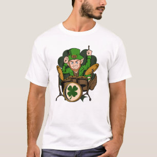 Camiseta El tambor del día de San Patricio