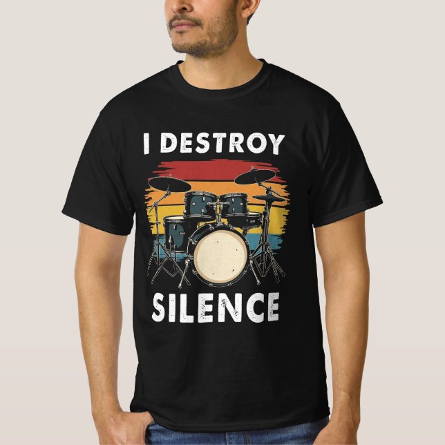 Camiseta El tambor que destruyo el tambor de silencio (Anverso)
