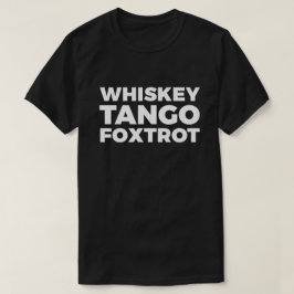 Camiseta El tango del whisky Foxtrot