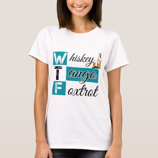 Camiseta El tango del whisky Foxtrot (Anverso)