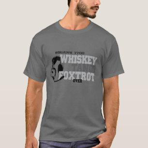 Camiseta El tango del whisky Foxtrot - humor de la aviació