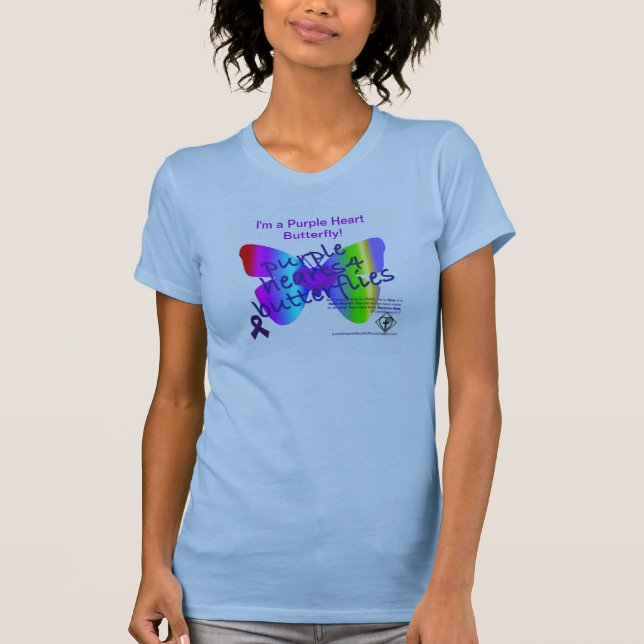 CAMISETA EL TANQUE DE BELLA DE LAS MARIPOSAS DE LOS (Anverso)