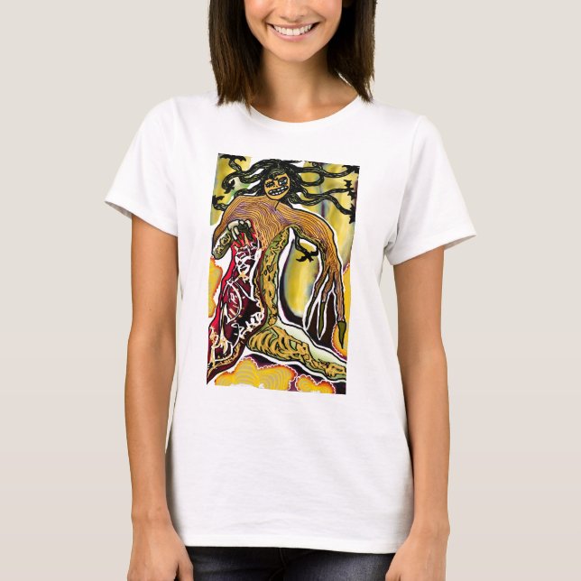 Camiseta El tanque de la muñeca de Cucouey (Anverso)