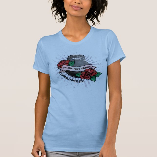 Camiseta El tanque de las señoras de CFB (Anverso)