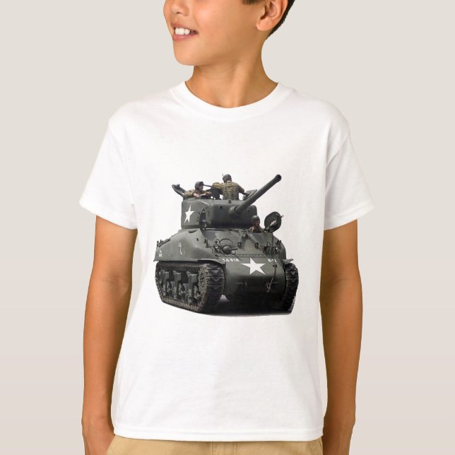Camiseta El tanque de M4 Sherman (Anverso)