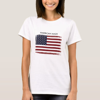 Camiseta El tanque de maternidad "hecho por Estados Unidos"