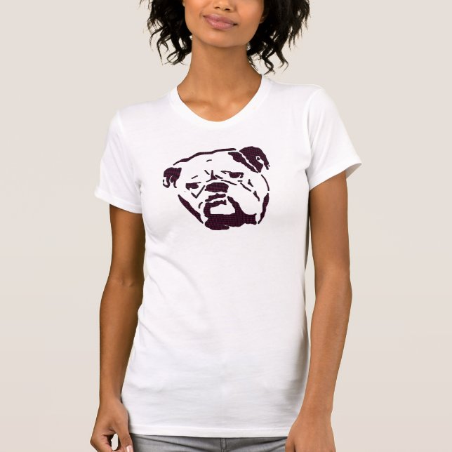 Camiseta El tanque del bulldog (Anverso)