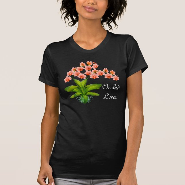Camiseta El tanque del Phalaenopsis del amante de la (Anverso)