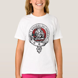Camiseta El tanque del tartán de la insignia de Gregor del