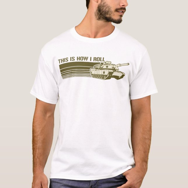 Camiseta El tanque, éste es cómo ruedo (Anverso)